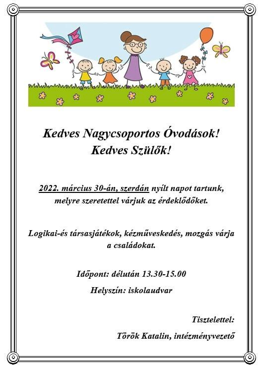 Élménysuli Nyílt nap 01